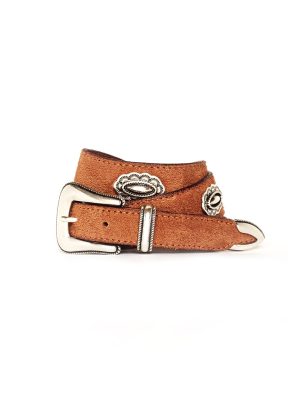 ALBERTO LUTI Suede Belt - The Italian Heritage