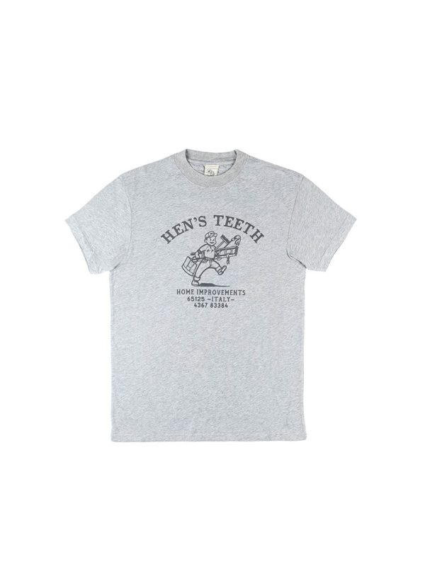 Hen's Teeth T-Shirt Grey