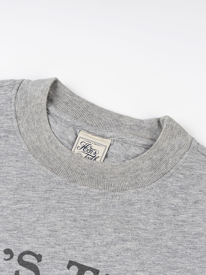 HEN'S TEETH T-Shirt Grey - The Italian Heritage