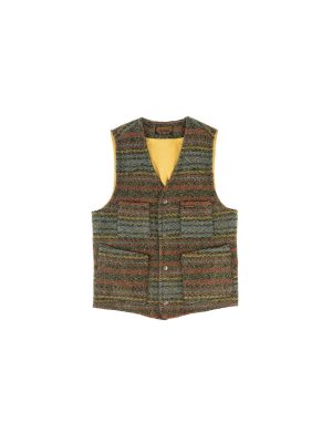 The Quartermaster - The Fisherman Vest Green