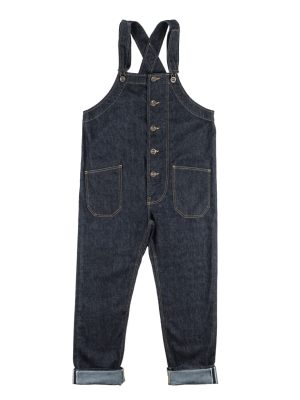 Captain Santors Navy Dungarees Selvedge