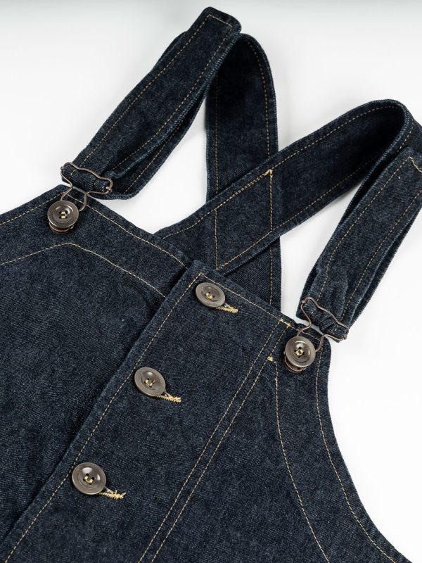 Captain Santors Navy Dungarees Selvedge