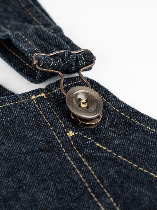 Captain Santors Navy Dungarees Selvedge