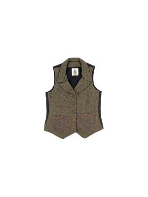 Captain Santors Woman Colonial Vest Tweed