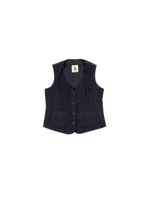 Captain Santors Woman Colonial Vest Blue