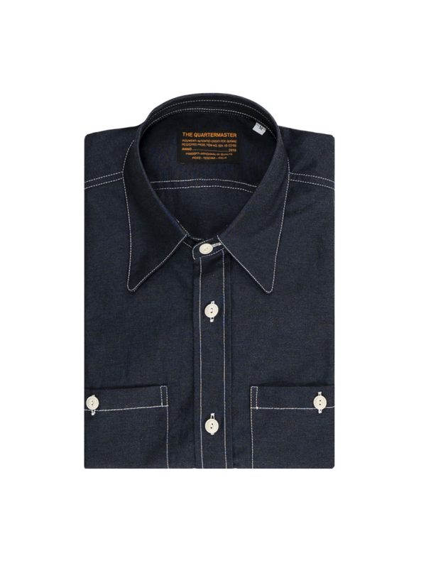 The Quartermaster - USN Shirt Dark Blu