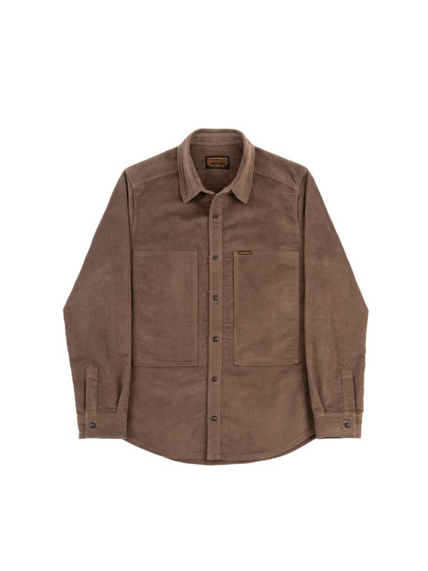 The Quartermaster - Moleskin Overshirt Brown