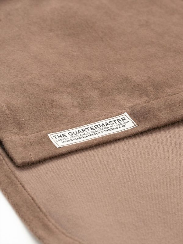 The Quartermaster - Moleskin Overshirt Brown