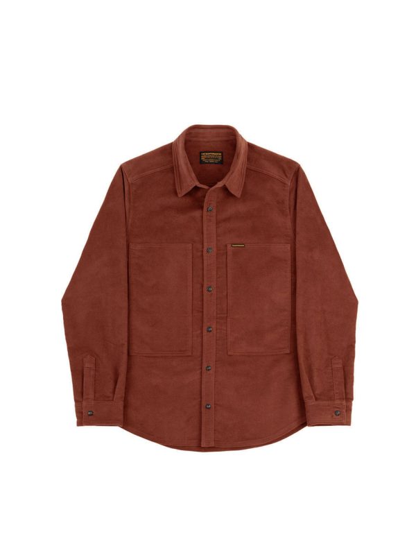 The Quartermaster - Moleskin Overshirt Rust