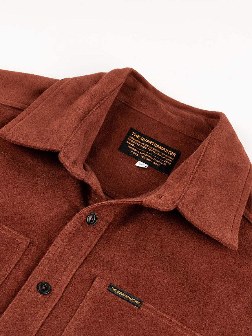 Moleskin Overshirt - The Italian Heritage
