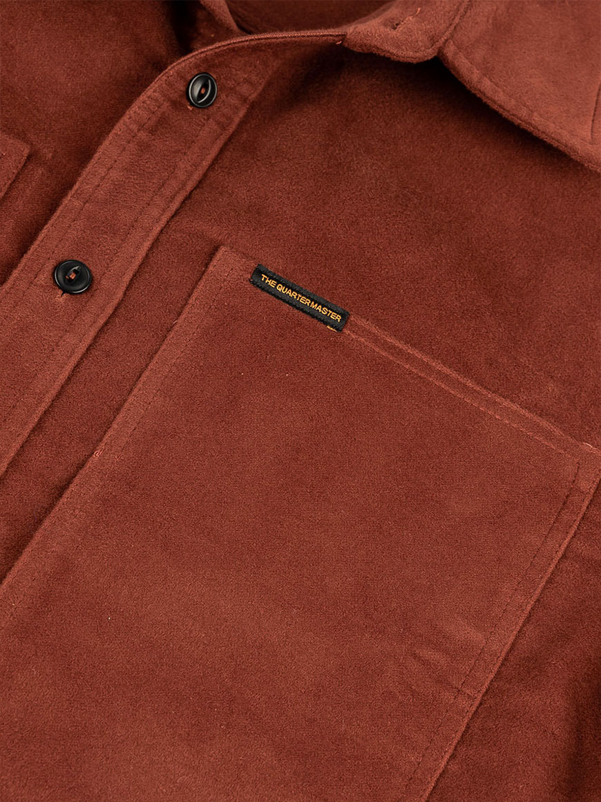 Moleskin Overshirt - The Italian Heritage
