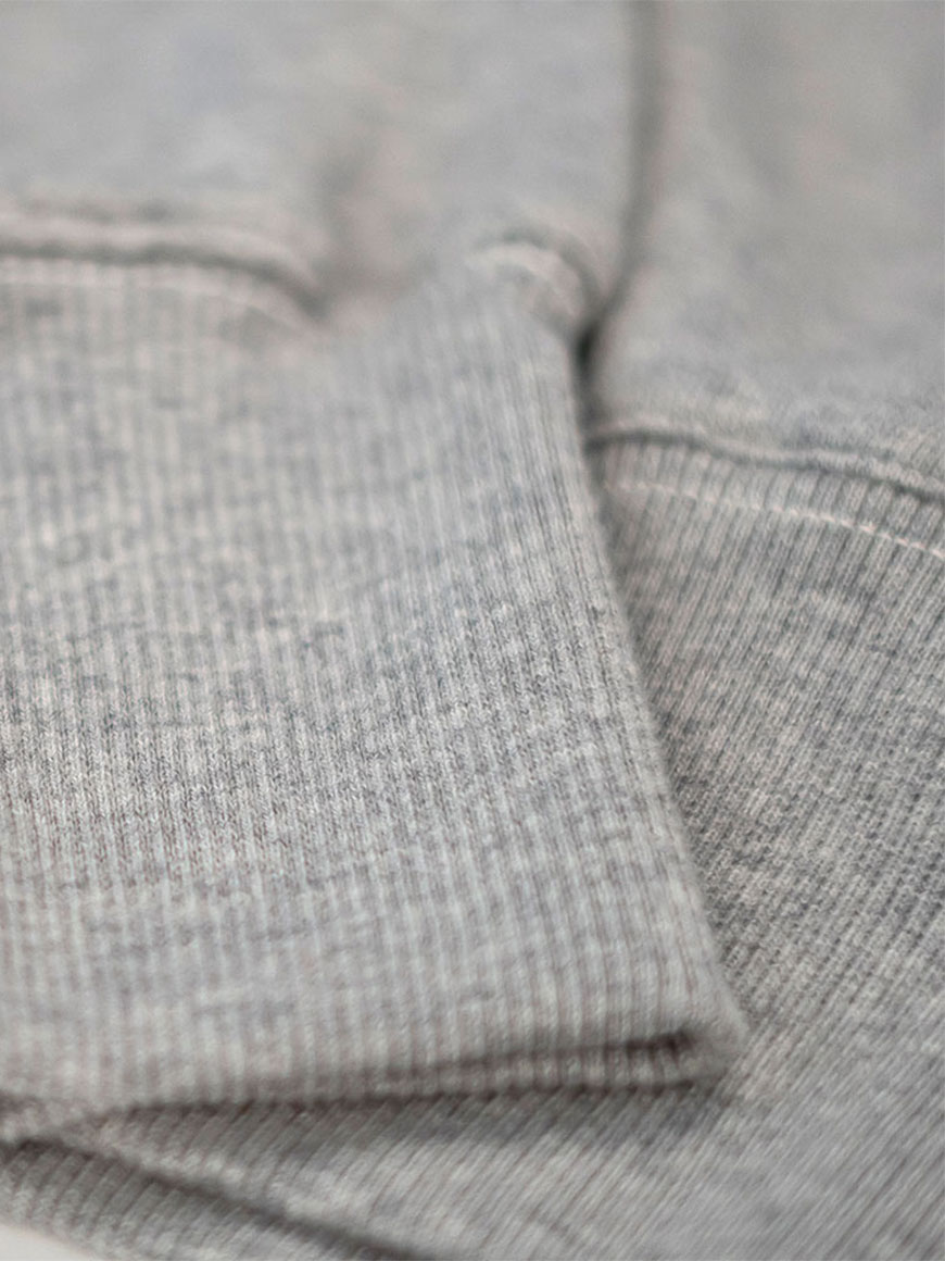 THE QUARTERMASTER 30s Sweatshirt Grey - The Italian Heritage