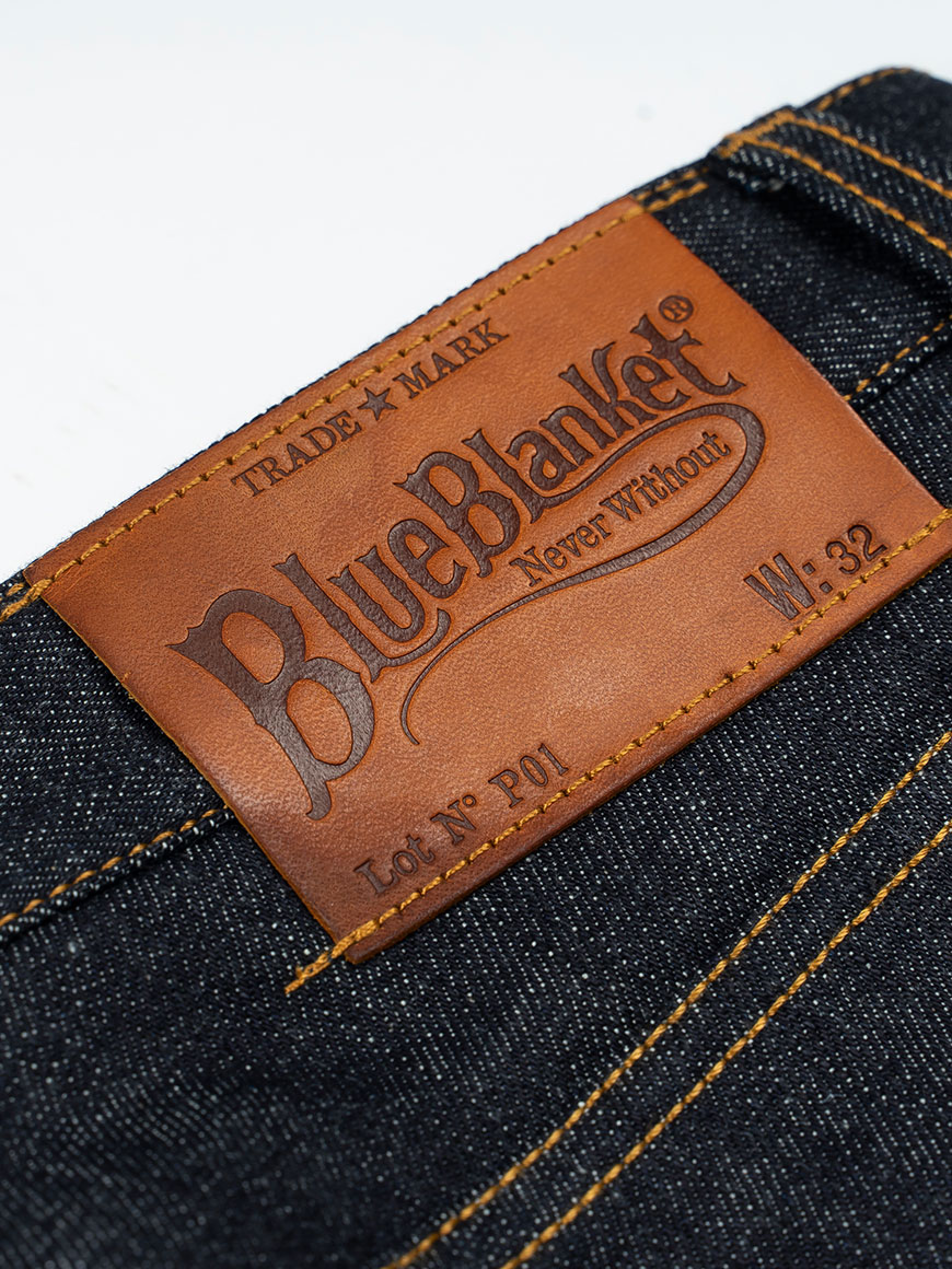 Denim online blue blanket