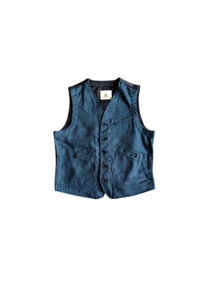 Captain Santors - Herringbone Tweed Sailor Vest