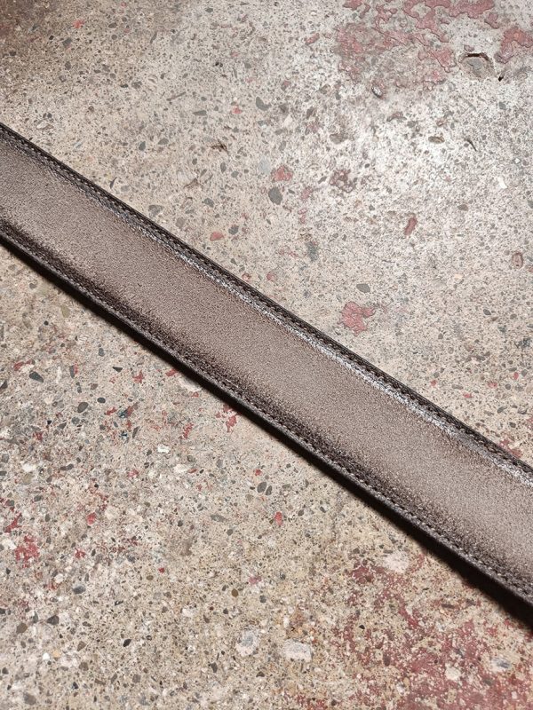 Alberto Luti Suede Belt Fango