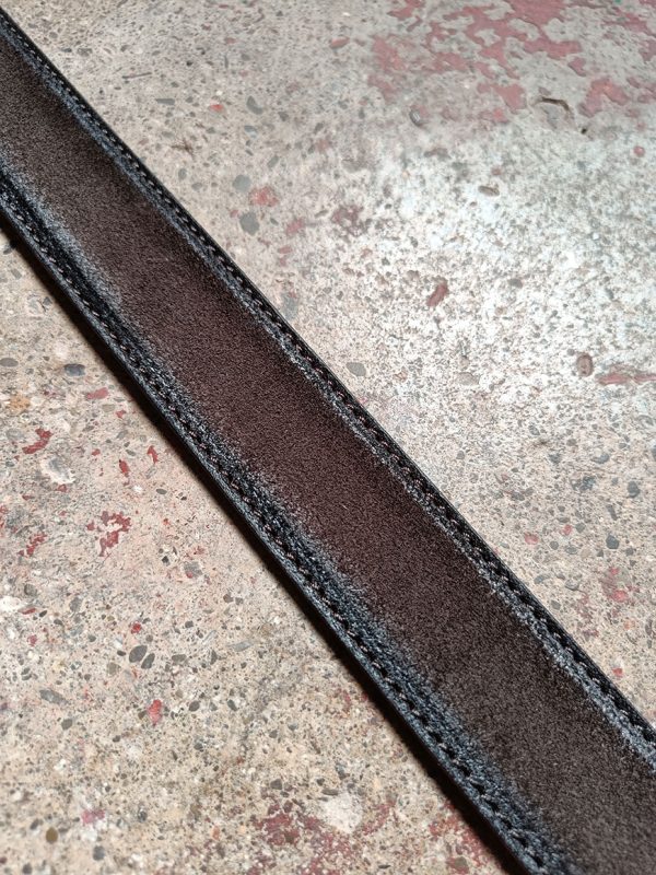 Alberto Luti Suede Belt Moro