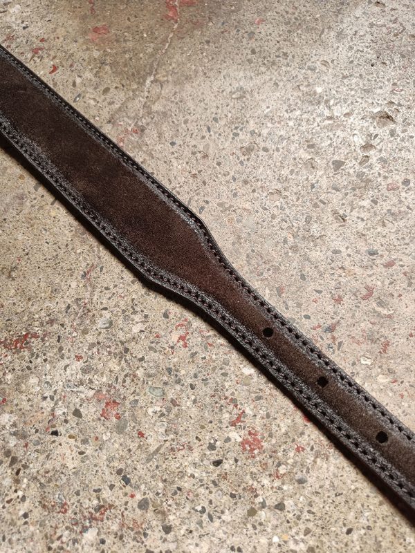 Alberto Luti Suede Belt Moro