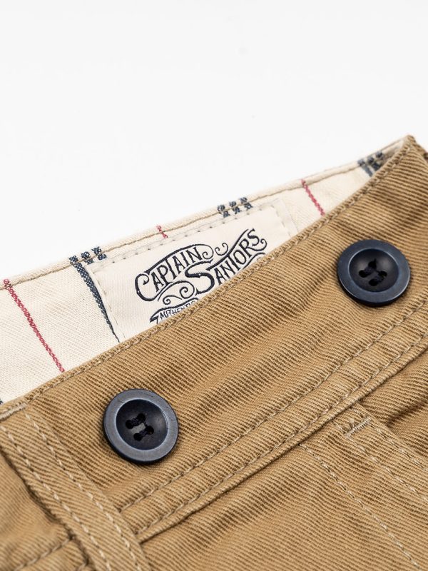 Captain Santors - Chino Trousers Khaki