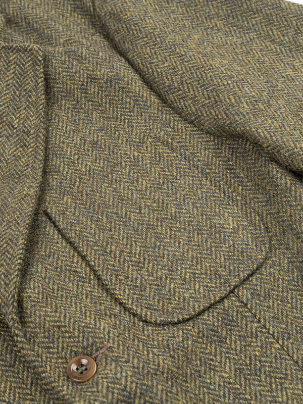 Captain Santors - Napoli Jacket Herringbone Green