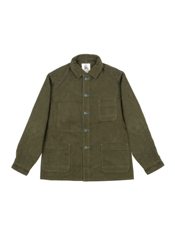 Captain Santors - Work Jacket Moleskin Green