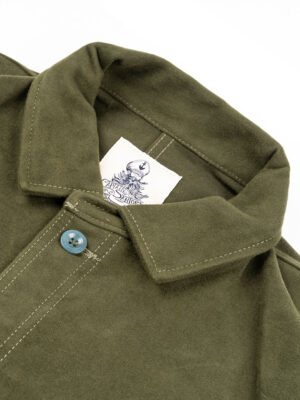 Captain Santors - Work Jacket Moleskin Green