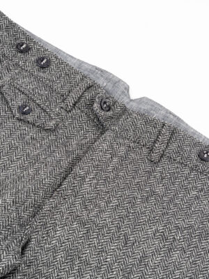 Captain Santors - Chino Trousers Herringbone Grey