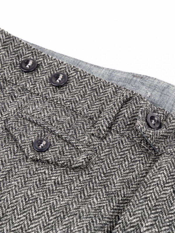 Captain Santors - Chino Trousers Herringbone Grey