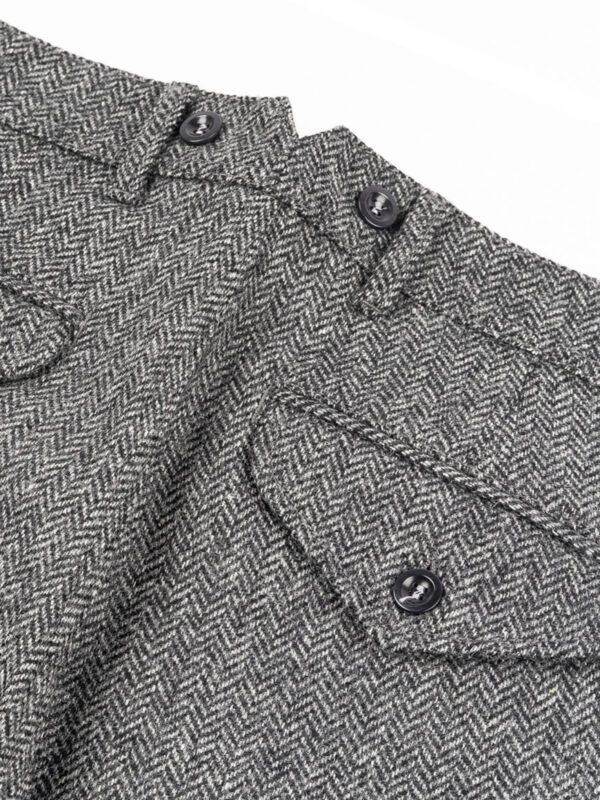 Captain Santors - Chino Trousers Herringbone Grey