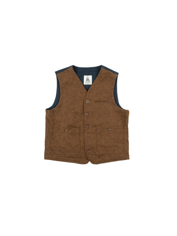 Captain Santors - Sailor Vest Wool Biscuit