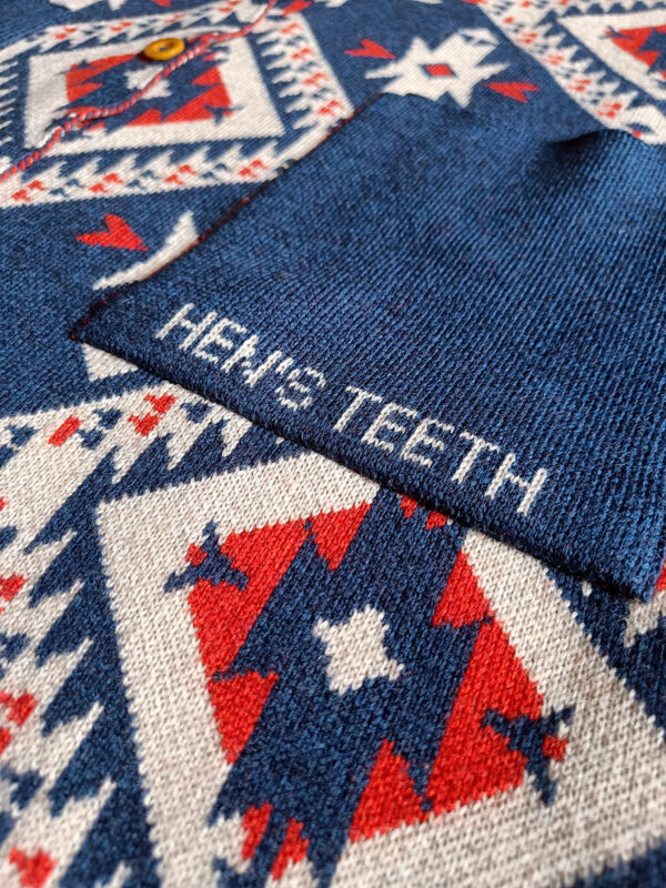 Hen's Teeth Women Knitted Navajo Jacket