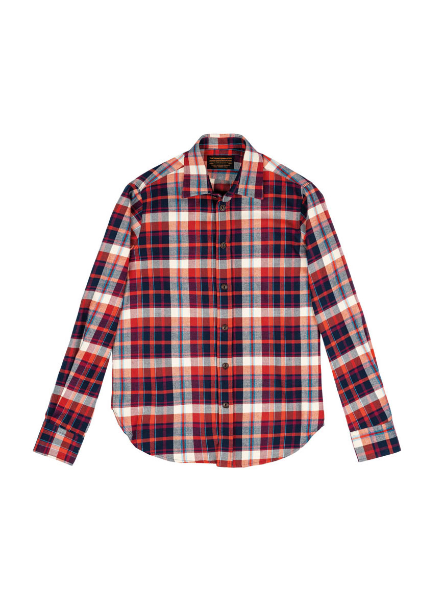 The Quartermaster TQM Plaid Overshirt - The Italian Heritage