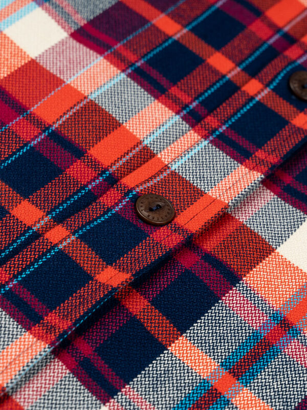 The Quartermaster - Flannel Shirt Red