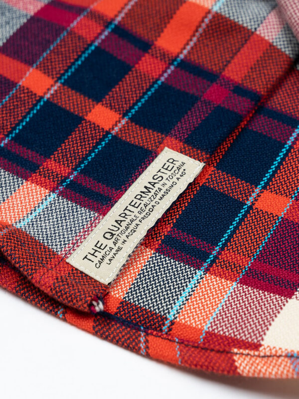 The Quartermaster - Flannel Shirt Red