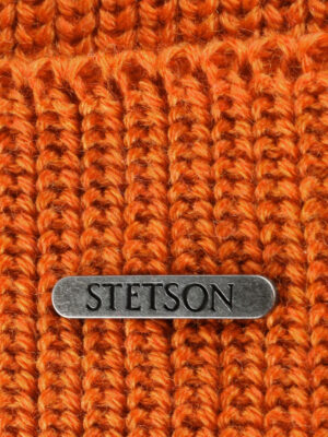 Stetson Merino Wool Beanie Orange