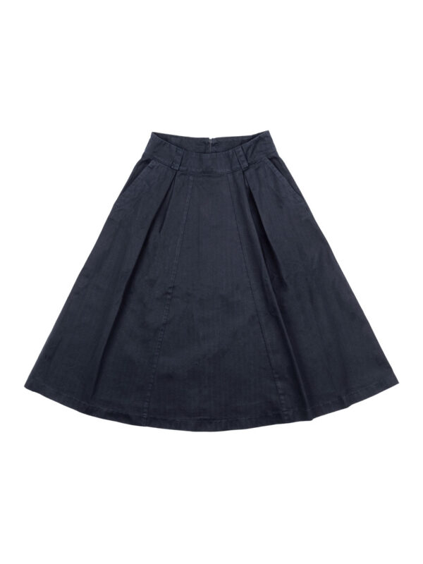 Captain Santors - Pleats Skirt Blue