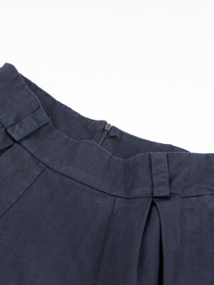 Captain Santors - Pleats Skirt Blue