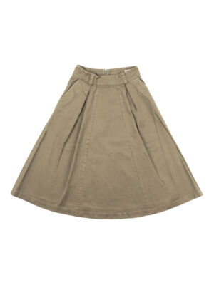 Captain Santors - Pleats Skirt Khaki