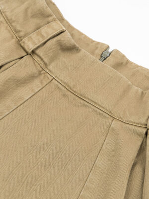 Captain Santors - Pleats Skirt Khaki