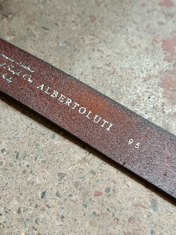 Alberto Luti - Turquoise Belt Cuoio