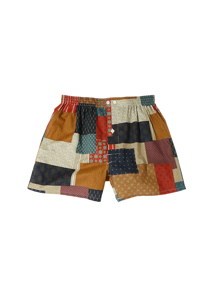 ANONYMOUS ISM | Vintage Patchworks Boxers - The Italian Heritage