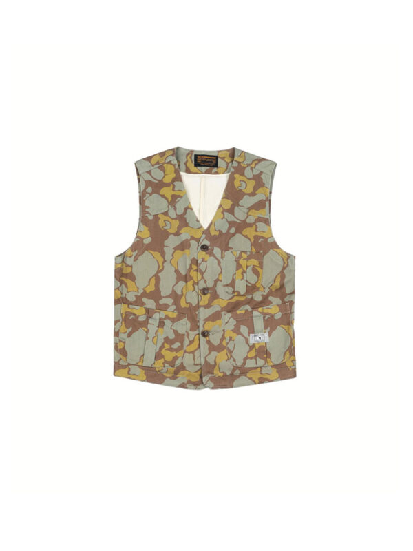 The Quartermaster - Fisherman Vest HBT Re-Camo