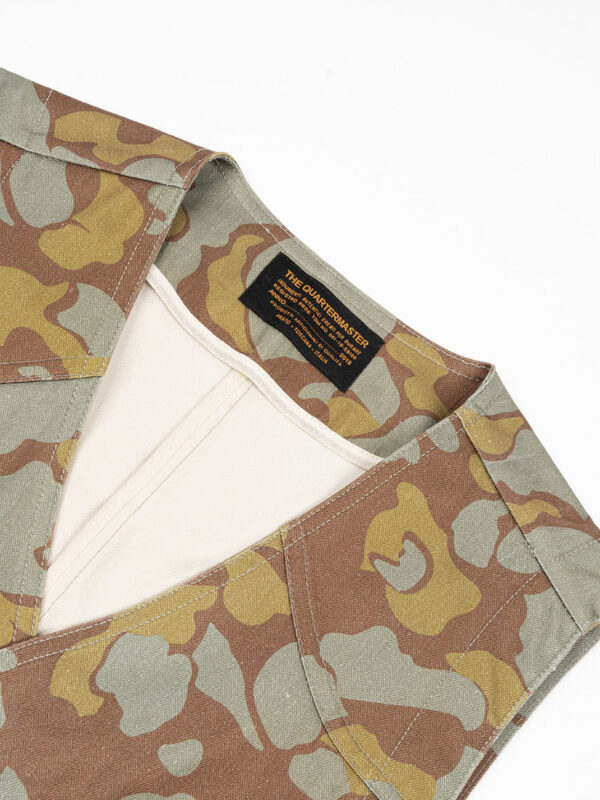 The Quartermaster - Fisherman Vest HBT Re-Camo