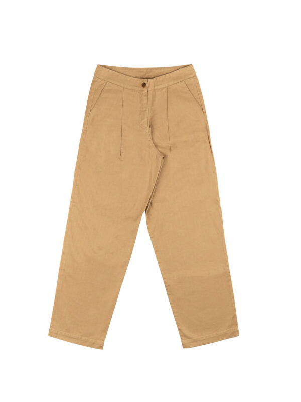 Captain Santors - Woman Pleats Pants Khaki