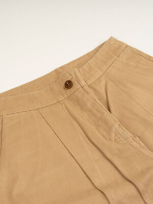 Captain Santors - Woman Pleats Pants Khaki