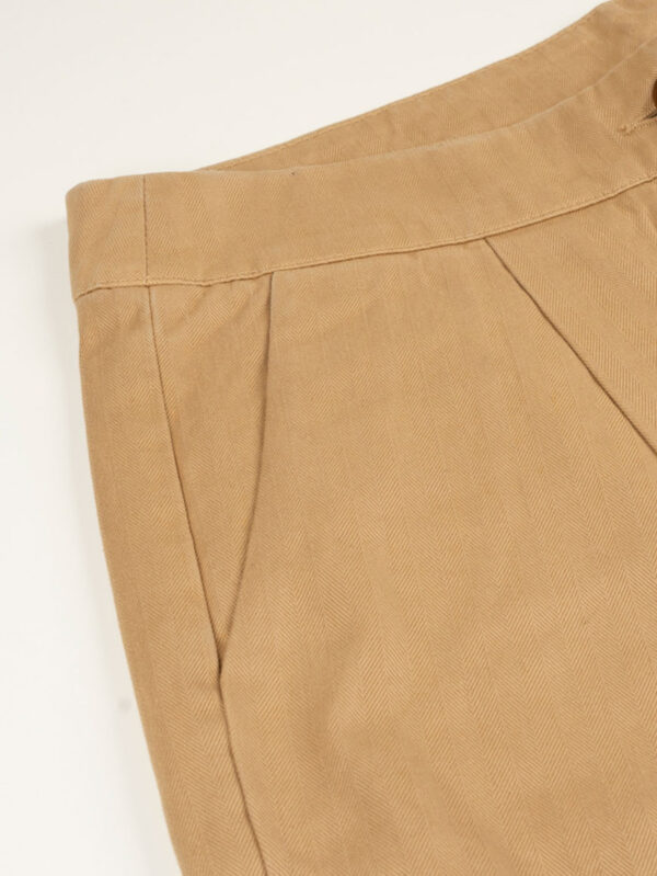 Captain Santors - Woman Pleats Pants Khaki