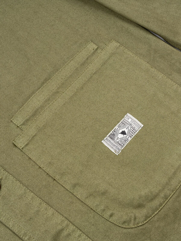 The Quartermaster - P41 Utility Jacket HBT Olive Green