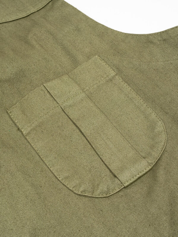 The Quartermaster - Fisherman Vest HBT Olive