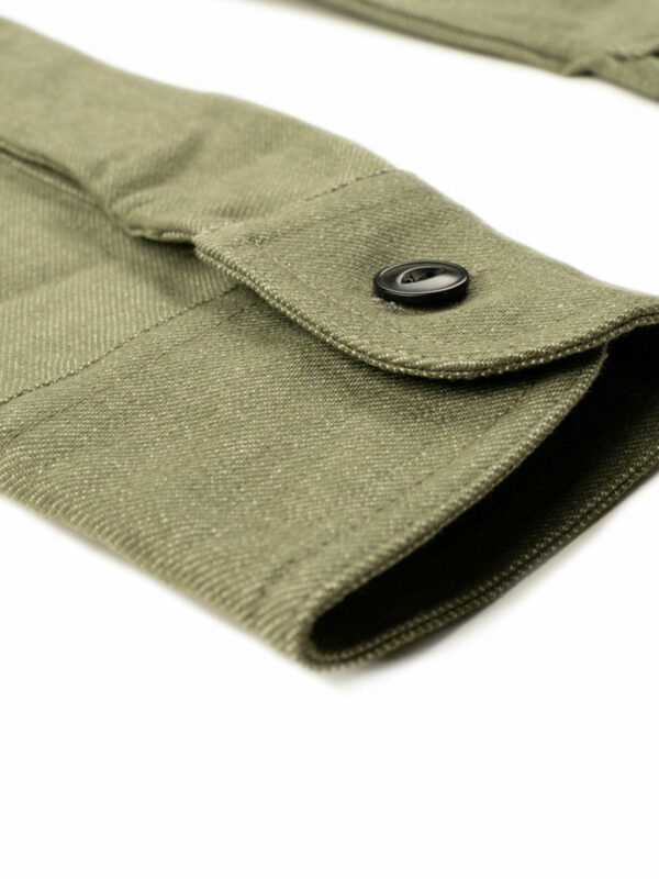 Blue Blanket - Work Shirt 9.5oz green denim