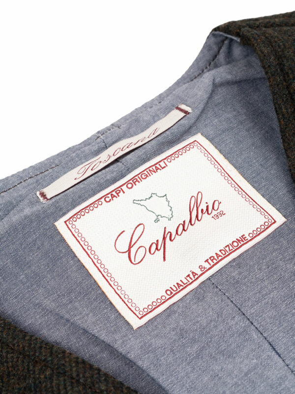 Capalbio - Iconic vest Tweed