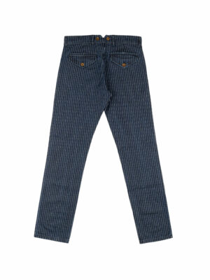 Captain Santors - Chino Trousers Denim Wabash